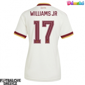 Španělsko Nico Williams #17 Dámské Venkovní Dres MS 2026 Krátký Rukáv